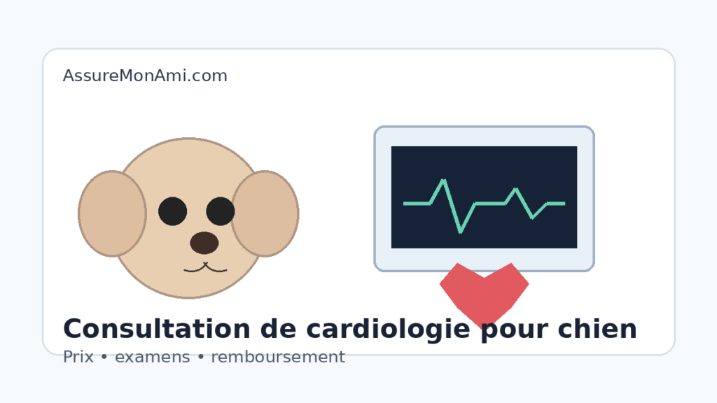 prix cardiologue chien consultation vétérinaire