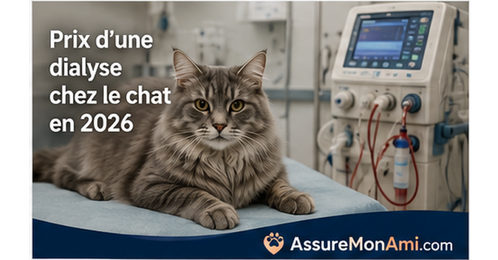 Prix d’une dialyse chez le chat en 2026 – AssureMonAmi.com