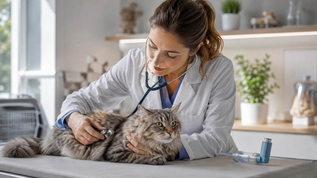 prix traitement asthme chat vétérinaire