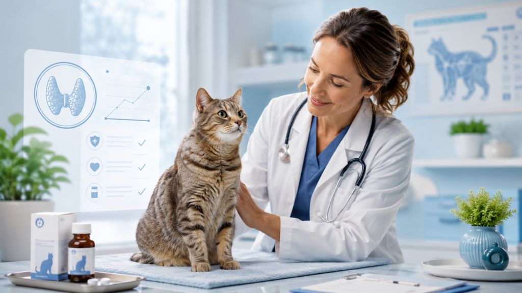 prix traitement hyperthyroïdie chat vétérinaire