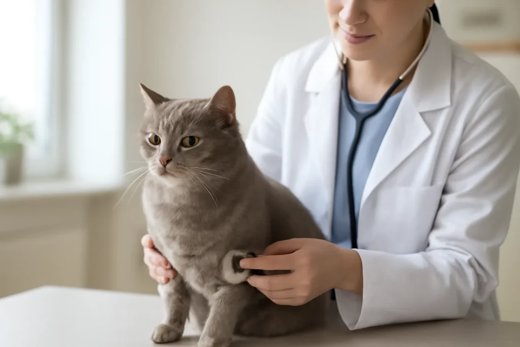 Consultation d’oncologie pour chat — consultation d’oncologie pour un chat
