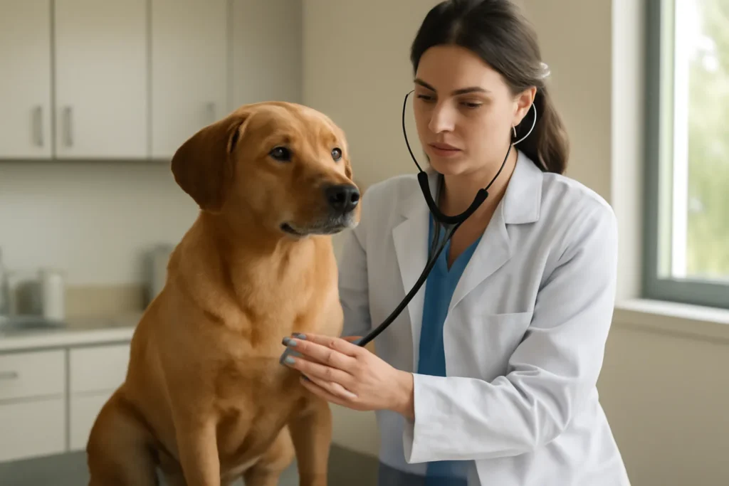 Prix d’un Holter cardiaque chez le chien en 2026 — examen cardiologique vétérinaire