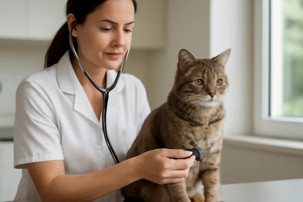 Prix d’un Holter cardiaque chez le chat en 2026 — examen cardiologique vétérinaire