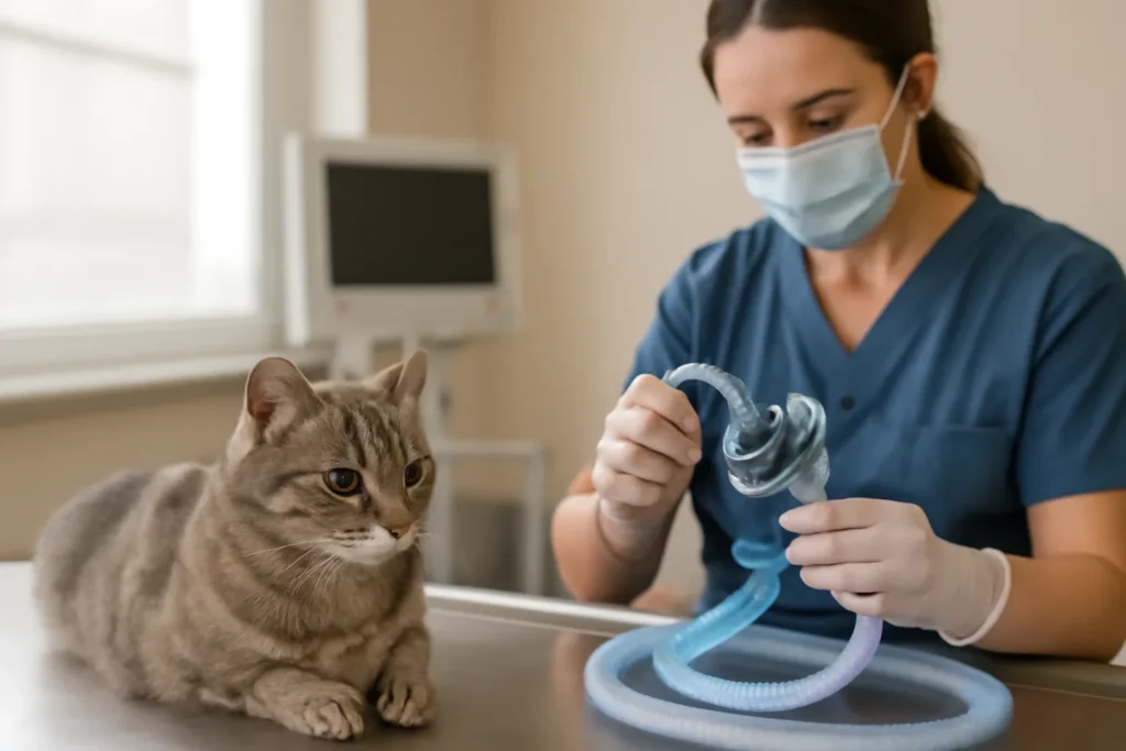 Anesthésie générale chez le chat — préparation vétérinaire avant l’intervention
