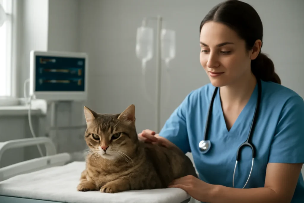 Prix des soins intensifs pour chat en 2026 : hospitalisation et surveillance — hospitalisation et surveillance vétérinaire