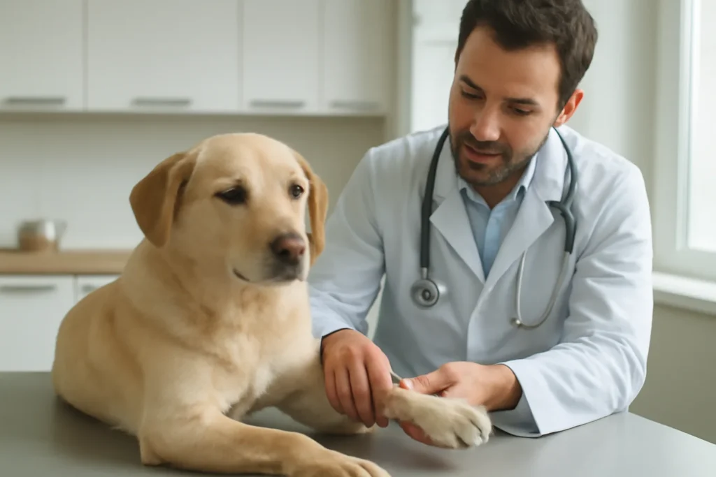 Prix d’une arthroscopie chez le chien en 2026 — examen orthopédique vétérinaire