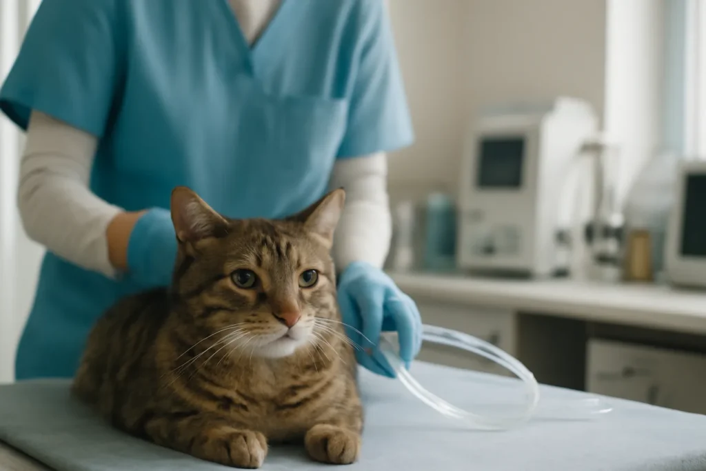 Prix d’une chirurgie au laser chez le chat en 2026 — préparation et surveillance anesthésique vétérinaire
