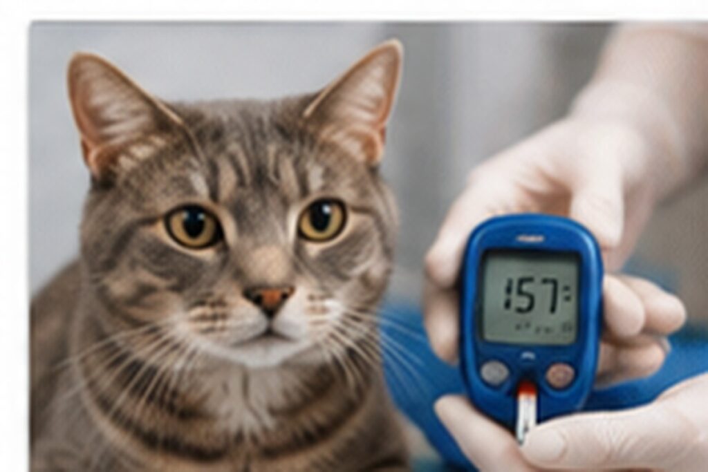 Chat suivi en clinique vétérinaire pour une insuffisance rénale